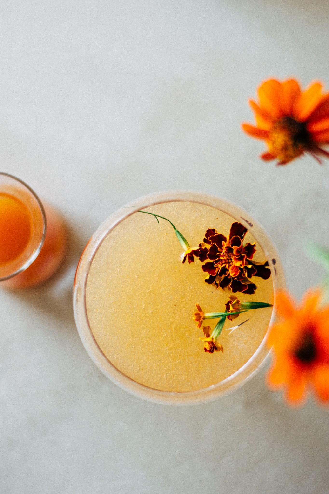 the peach blossom | a cocktail inspired by a flower farm tour at deer ...